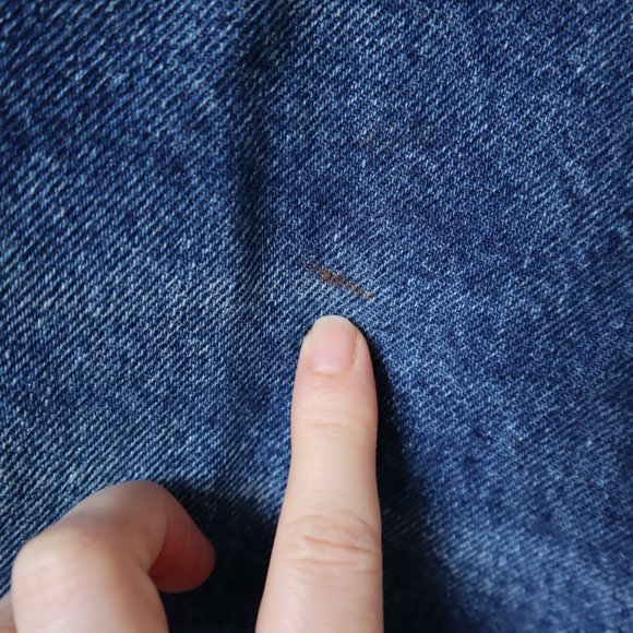 Vintage L.L. Bean High Waisted Wide Leg Blue Jeans - Picture 4 of 16